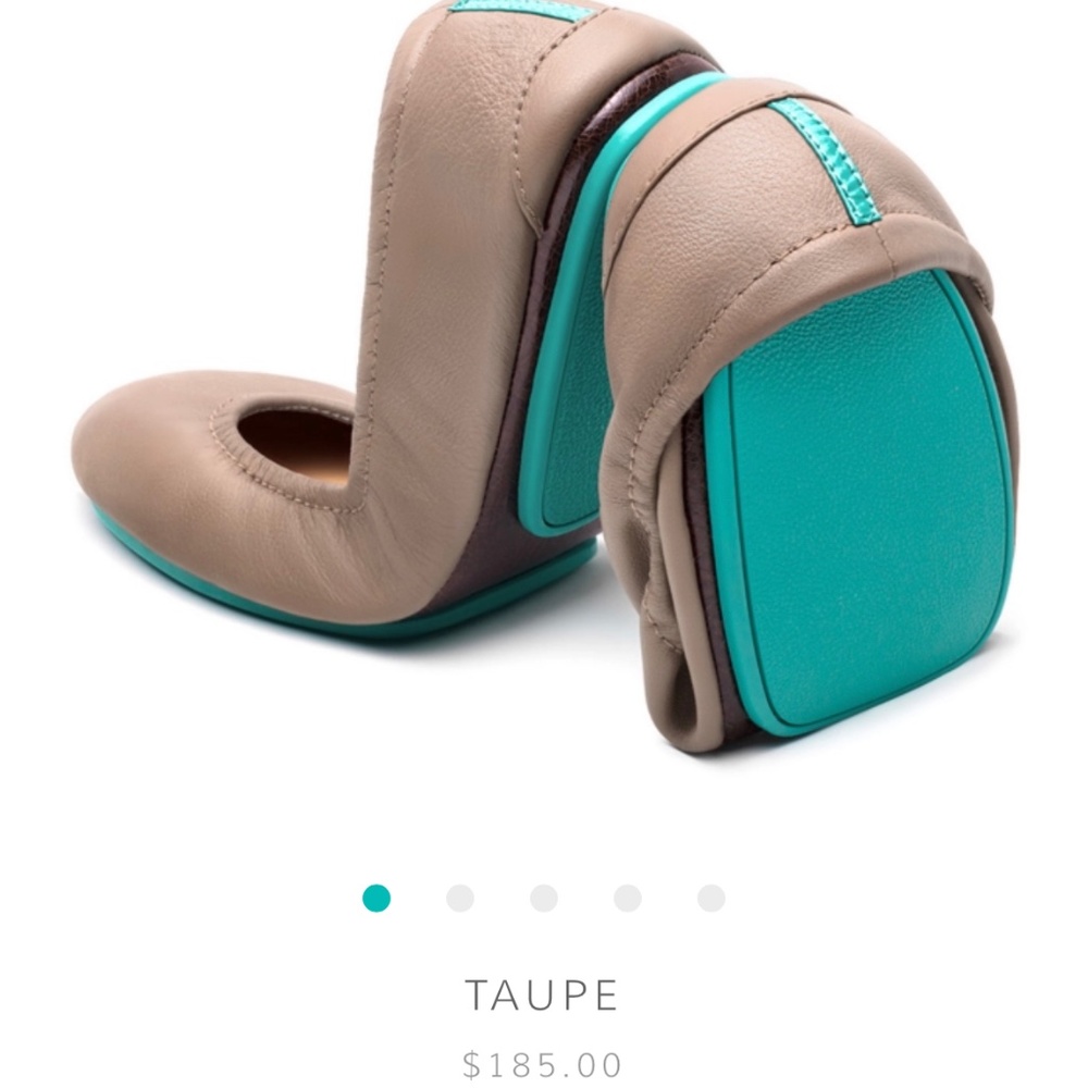 Tieks by Gavrieli Classi Taupe size 7 NWOT!